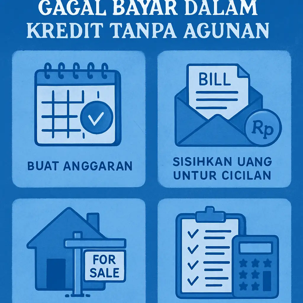Tips Menghindari Gagal Bayar dalam Kredit Tanpa Agunan